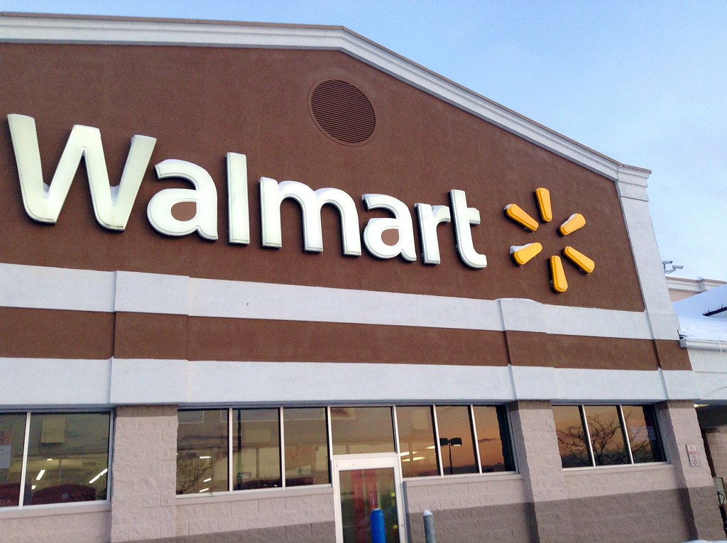 Walmart storefront